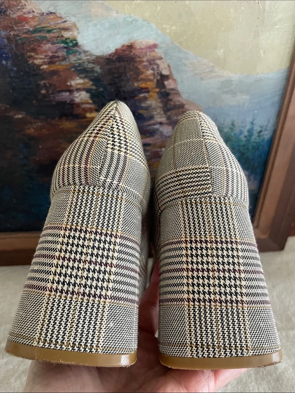 Steve Madden plaid mary